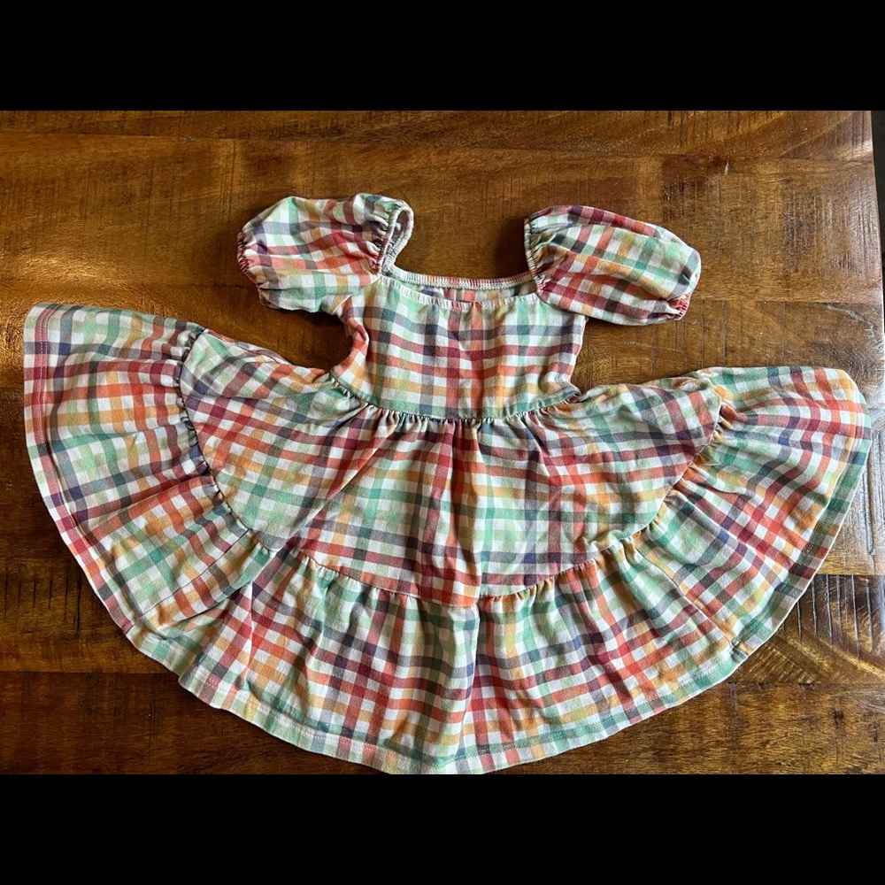 Alice & Ames Rainbow Grid Dress
